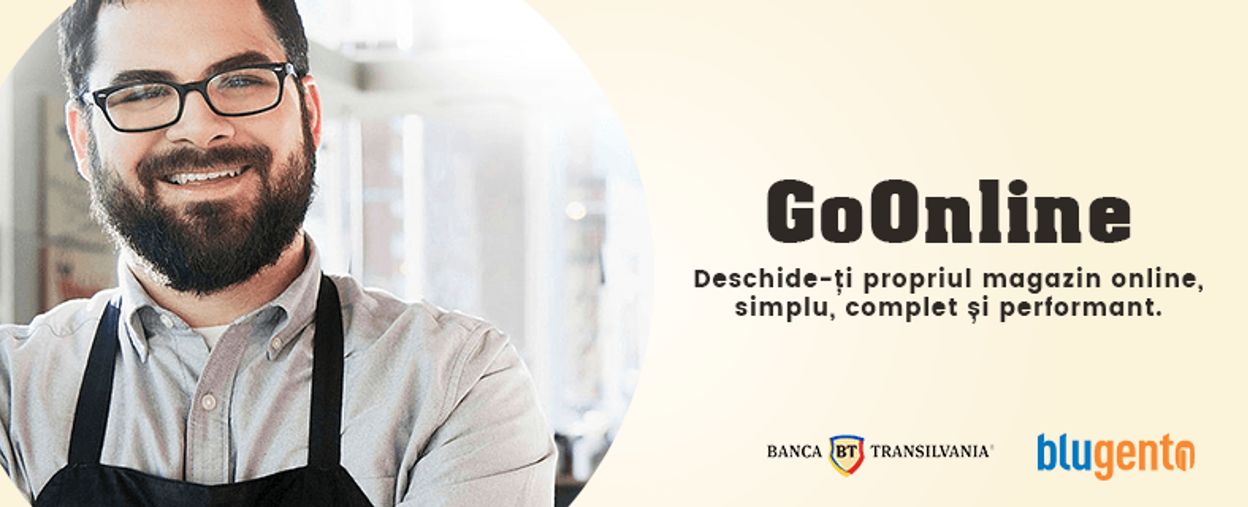 Blugento și Banca Transilvania lansează GoOnline